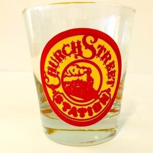 Vintage High Low Ball Rock Glass Barware